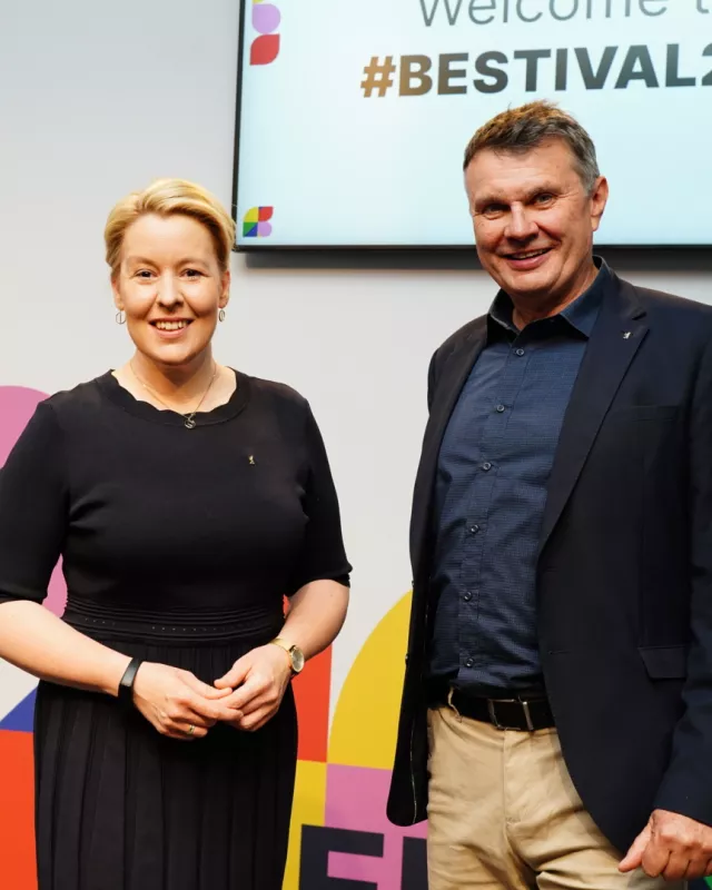 Bestival 2023 Auftakt Franziska Giffey und Burkhard Kieker