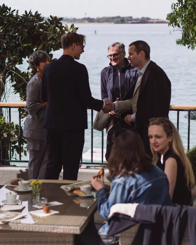 Berliner Get-Togehter auf der Biennale in Venedig