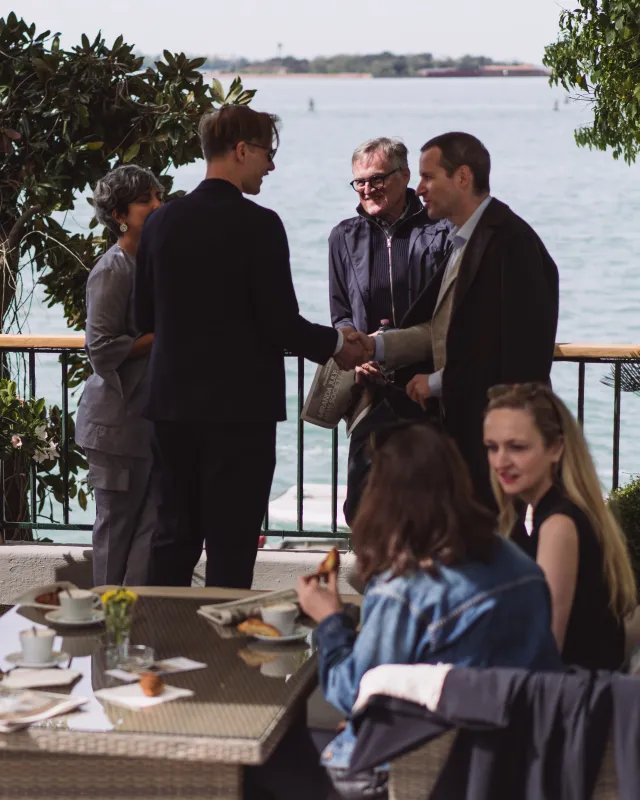 Berliner Get-Togehter auf der Biennale in Venedig