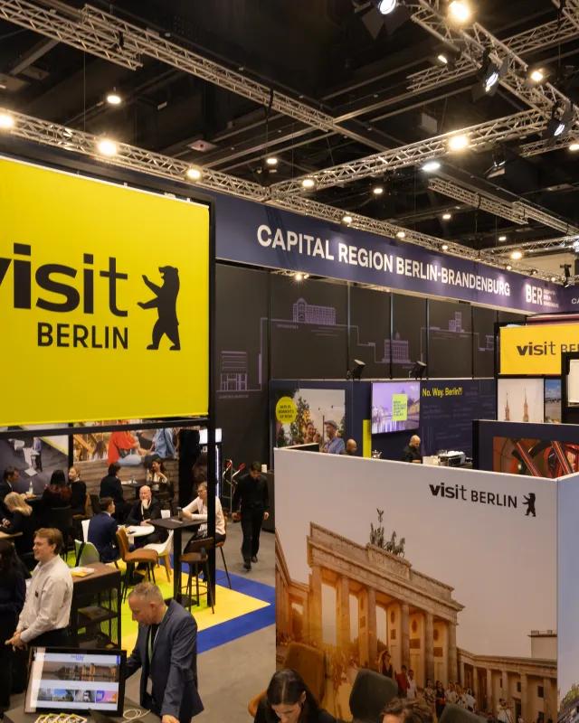 visitBerlins Stand auf der ITB 2026