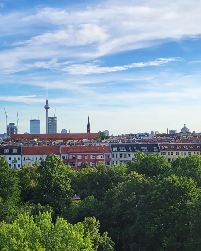 Panorama Berlin Prenzlauer Berg Richtung Mitte