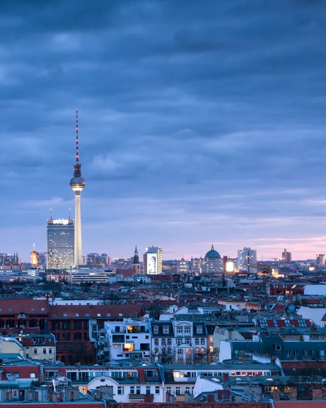 Berlin Panorama Prenzlauer berg