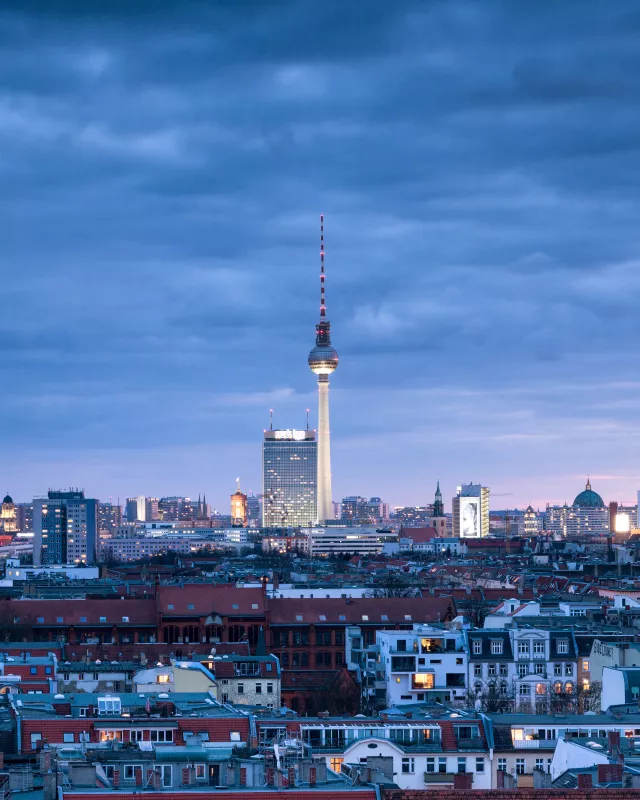 Berlin Panorama Prenzlauer berg