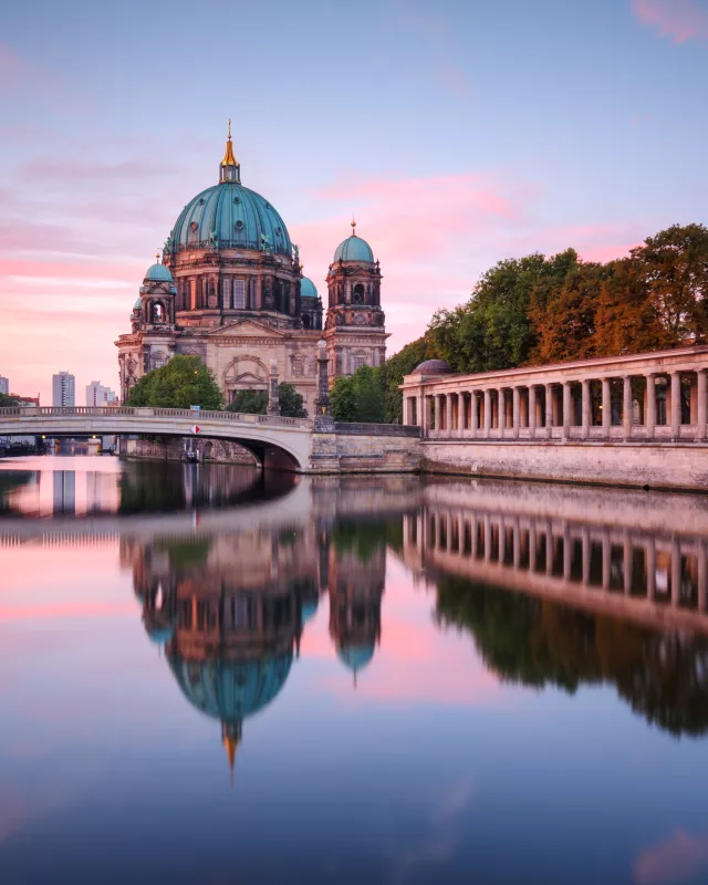 Berlin Cathedral with Friedrichsbridge