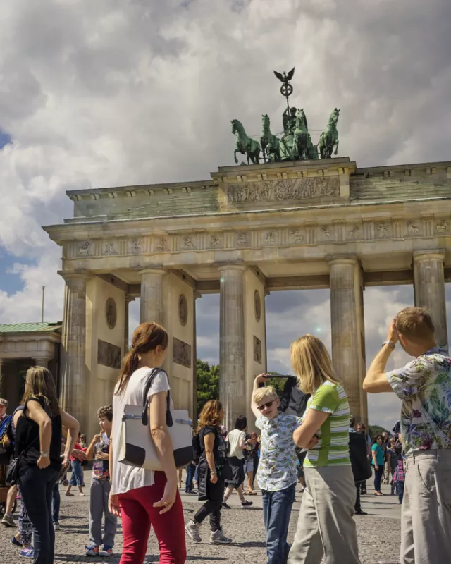 Am Brandenburger Tor Am Brandenburger Tor