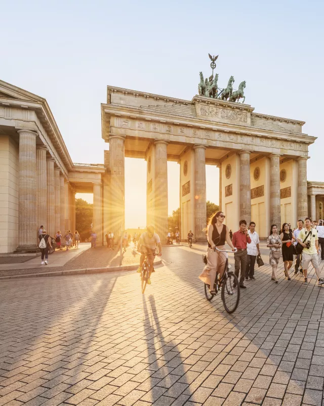 Mitte, Fahrrad, Brandenburger Tor