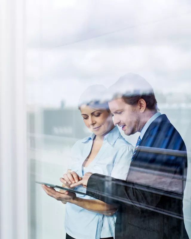 Kollegen in einem Meeting