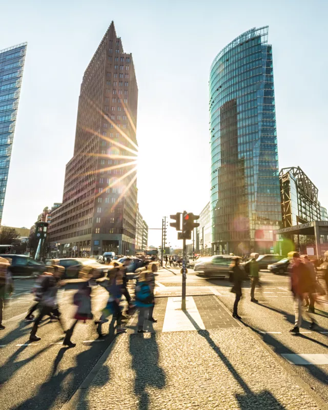 Postdamer Platz in Berlin