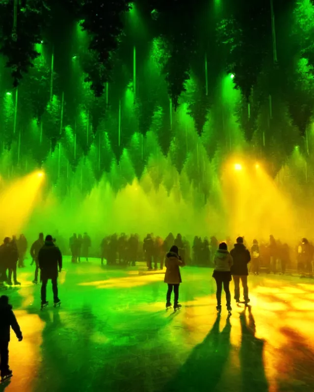 Dark Matter, Eisbahn