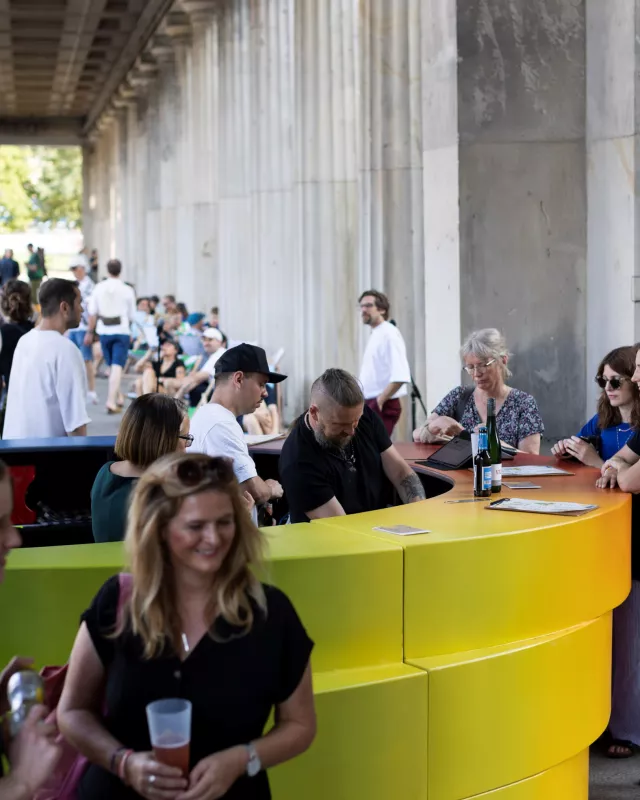 Eröffnung Kolonnadenbar auf der Museumsinsel