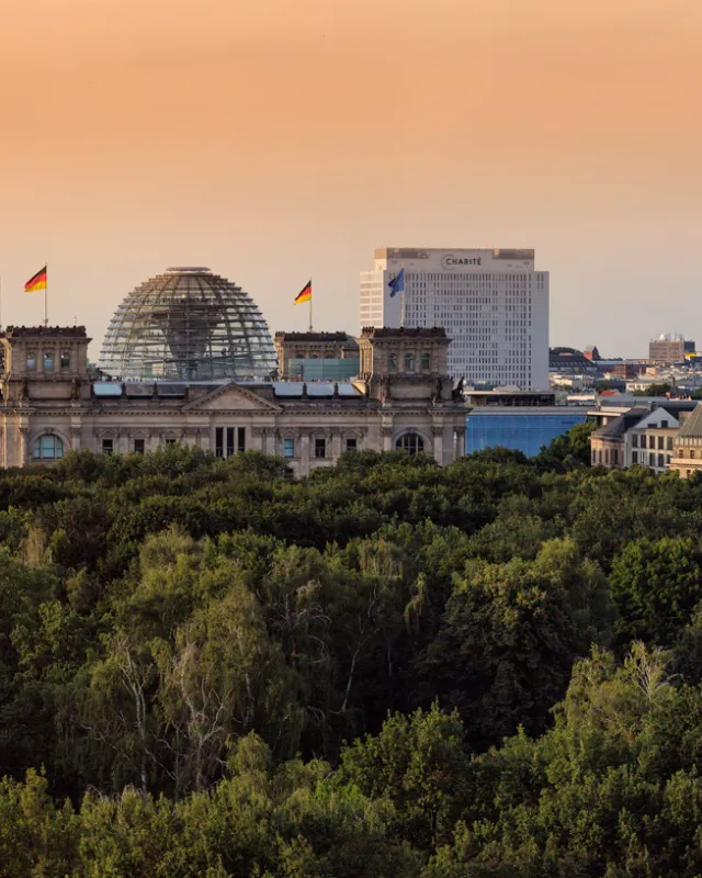 Panorama Berlin-Mitte mit Charité