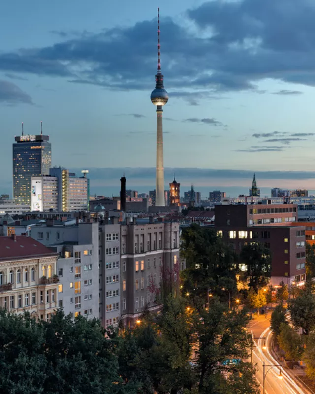 Blick über Berlin - Mitte Blick über Berlin - Mitte