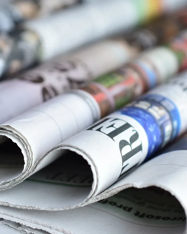 Close-Up Of Papers