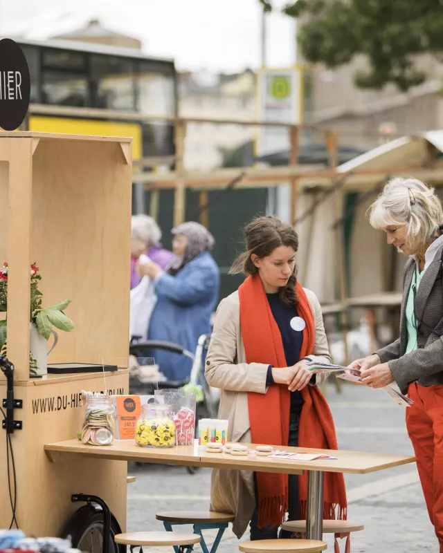 Visit Berlin, Info Fahrrad, Du Hier In Berlin, Rathaus Schöneberg, 2017.07.02