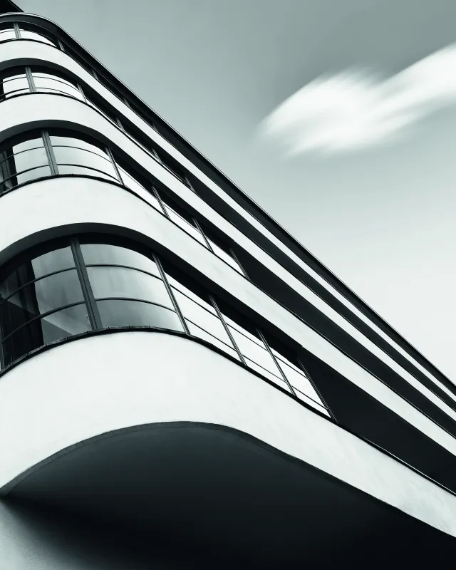 Bauhaus-Stil in der "Weißen Stadt" in Reinickendorf