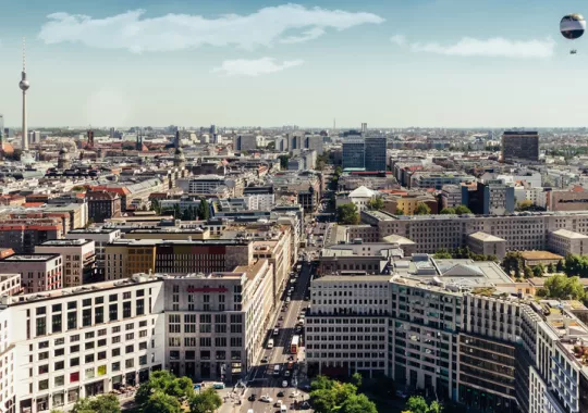 Panorama Postdamer Platz