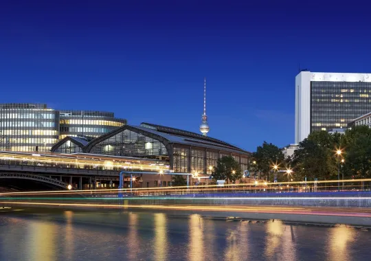 Berlin Skyline Friedrichstrasse
