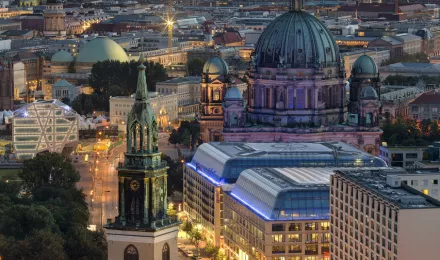 Blick auf die Berliner Innenstadt