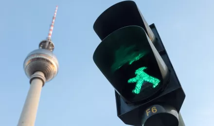 Ampelmännchen in Berlin