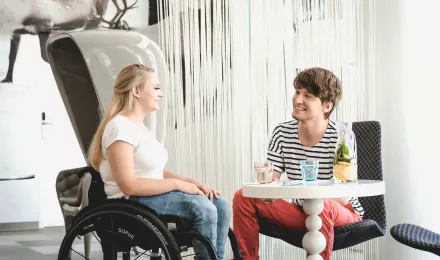 Serviceangebot im Hotel Scandic für körperlich eingeschränkte Menschen und Menschen mit Behinderung