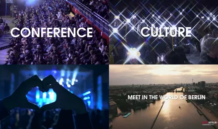 Conference Meets Culture – #MeetInTheWorldOfBerlin | MICE | 15 sec, horizontal format