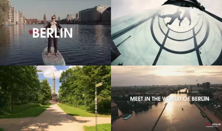 Conventions Meets Berlin – #MeetInTheWorldOfBerlin | MICE | 15 sec, horizontal format