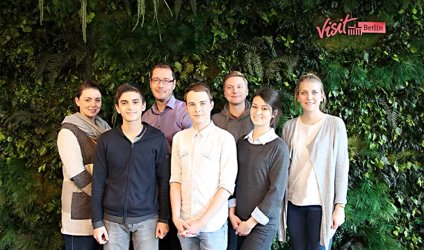 Auszubildende und Studierende visitBerlin