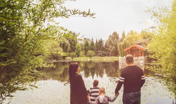 Besuch in den Gärten der Welt 