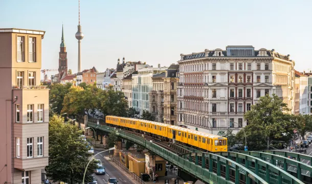 Hochbahn Schönhauser Allee Ecke Eberswalder Straße