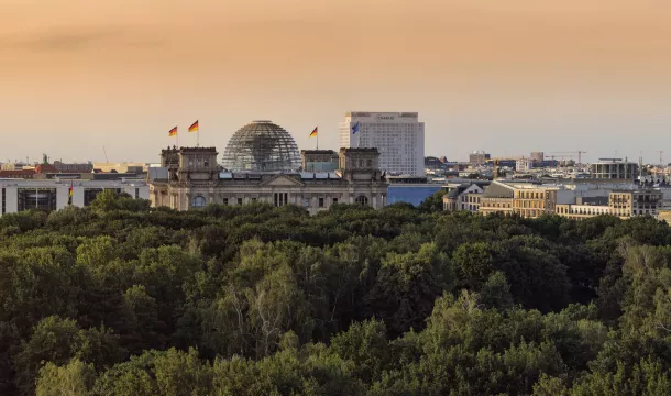 Panorama Berlin-Mitte mit Charité