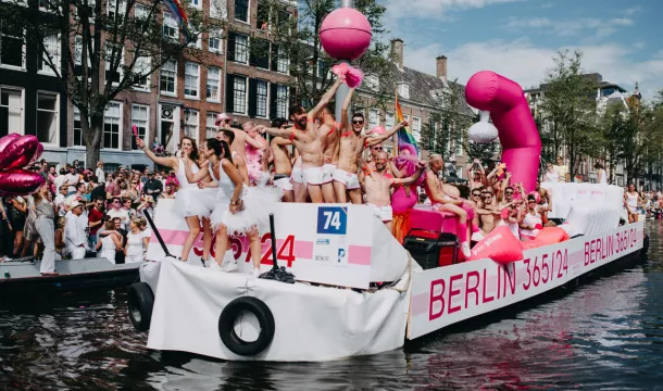 visitBerlin@ Canal Pride Amsterdam