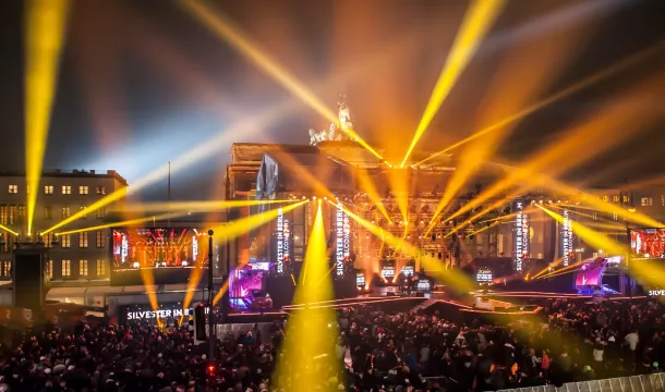Silvester am Brandenburger Tor