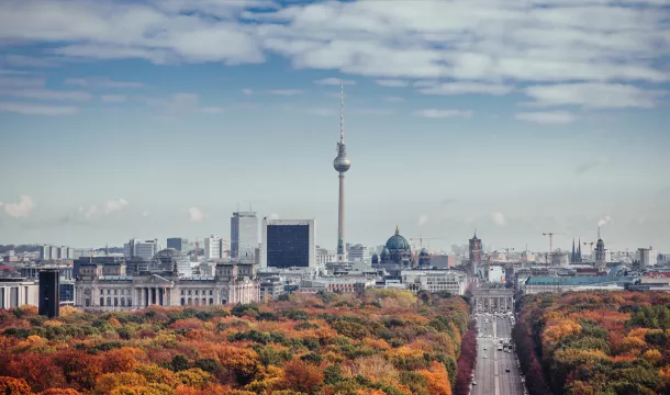 Blick auf den Tiergarten Blick auf den Tiergarten