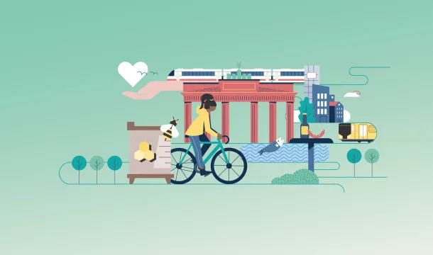 Infografik zum nachhaltigen Reisen