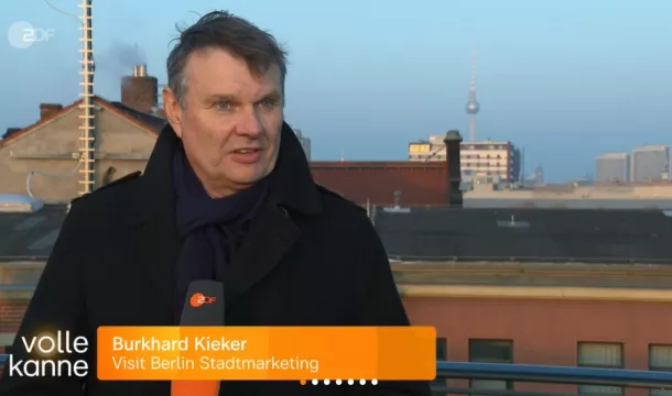 Burkhard Kieker im ZDF