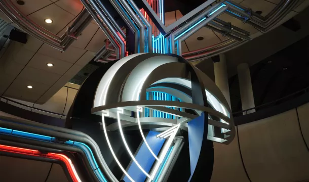 Lichtplastik im ICC