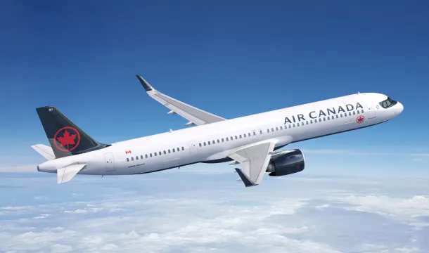 Flugzeug Air Canada