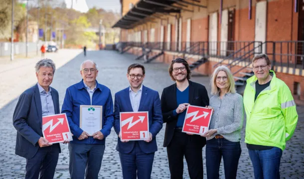 Fahrradroute zur Berliner Industriekultur ausgeschildert