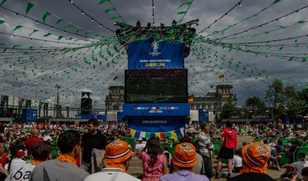 Fanzone am Reichstag zur UEFA Euro 2024