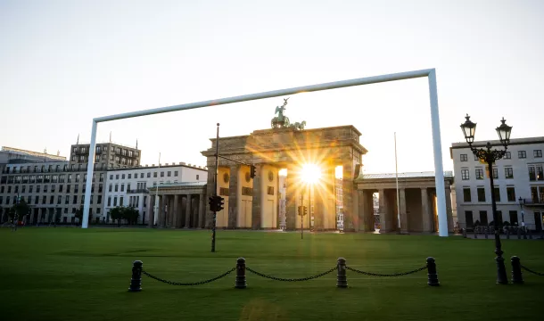 Fan Zone am Brandenburger Tor