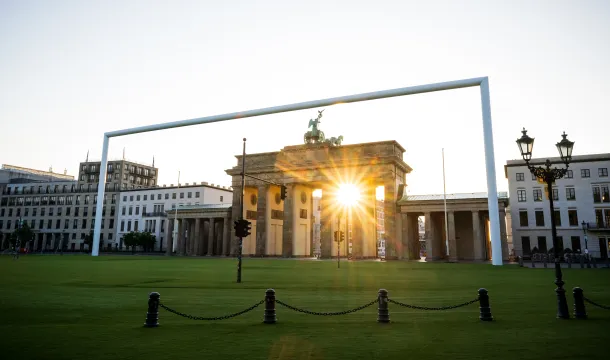 Fan Zone am Brandenburger Tor