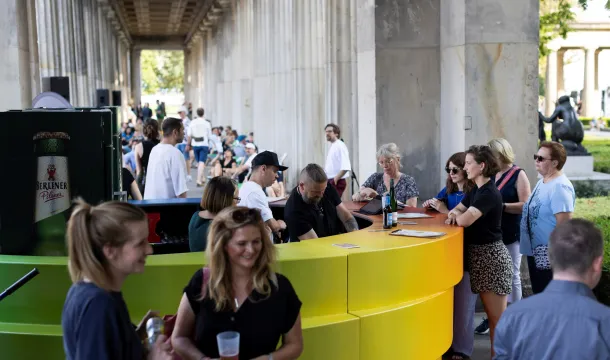Eröffnung Kolonnadenbar auf der Museumsinsel