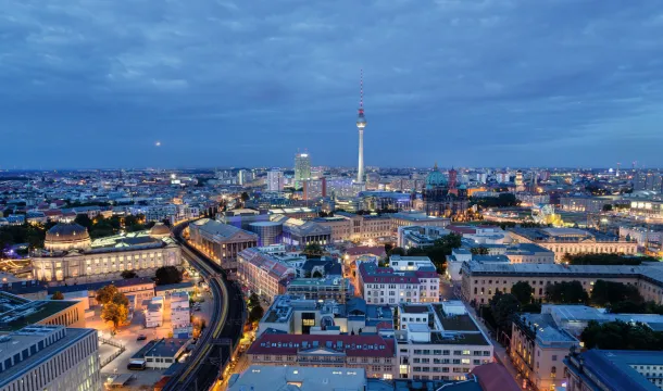 Blick auf Berlin - Mitte