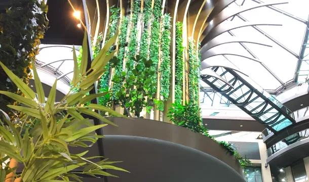 Vertikaler Garten im Radisson