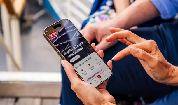 BWC App bei einer Spreefahrt