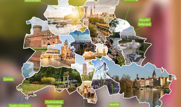 Die 12 Berliner Bezirke Die 12 Berliner Bezirke