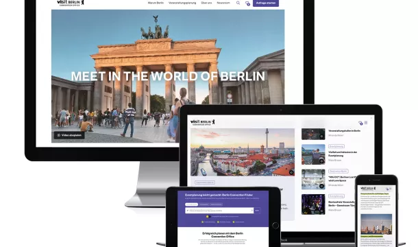Relaunch: Neue Website des Berlin Convention Office von visitBerlin