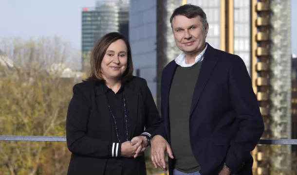 Sabine Wendt und Burkhard Kieker - visitBerlins Geschäftsführung