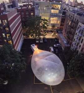 Event in the Spacebuster at The Clemente Soto Vélez Cultural & Educational Center in NYC