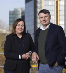 Doppelspitze für visitBerlin: Sabine Wendt und Burkhard Kieker 